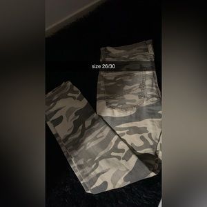 Camo jeans